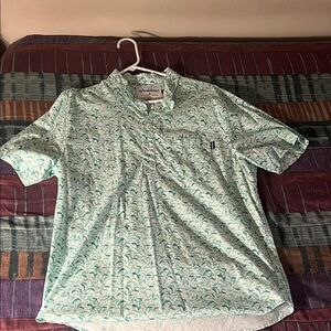 Chubbies Mint Green Dolphin Print Men's Shirt
